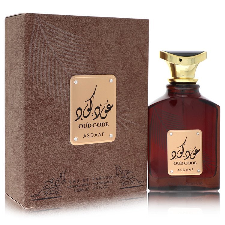 Lattafa Asdaaf Oud Code by Lattafa Eau De Parfum Spray (Unisex) 3.4 oz (Men)