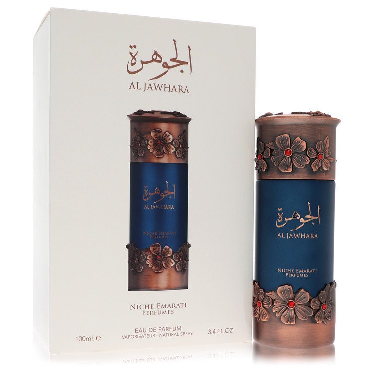 Niche Emarati Al Jawhara by Lattafa Eau De Parfum Spray (Unisex) 3.4 oz (Women)