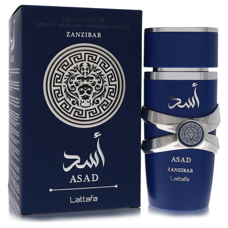 Lattafa Asad Zanzibar by Lattafa Eau De Parfum Spray 3.4 oz (Men)