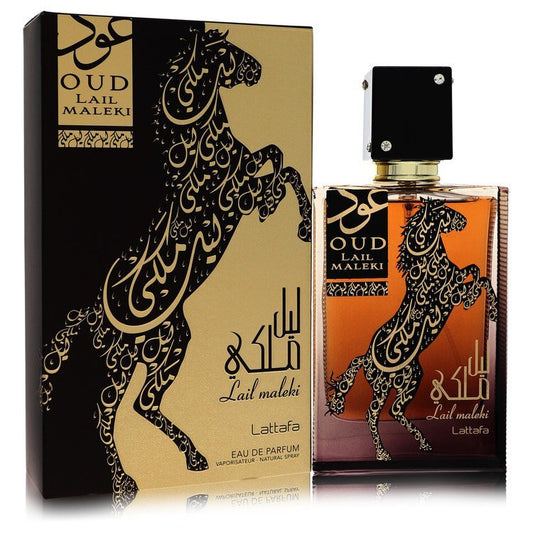 Lattafa Oud Lai Maleki by Lattafa Eau De Parfum Spray (Unisex) 3.4 oz (Men)