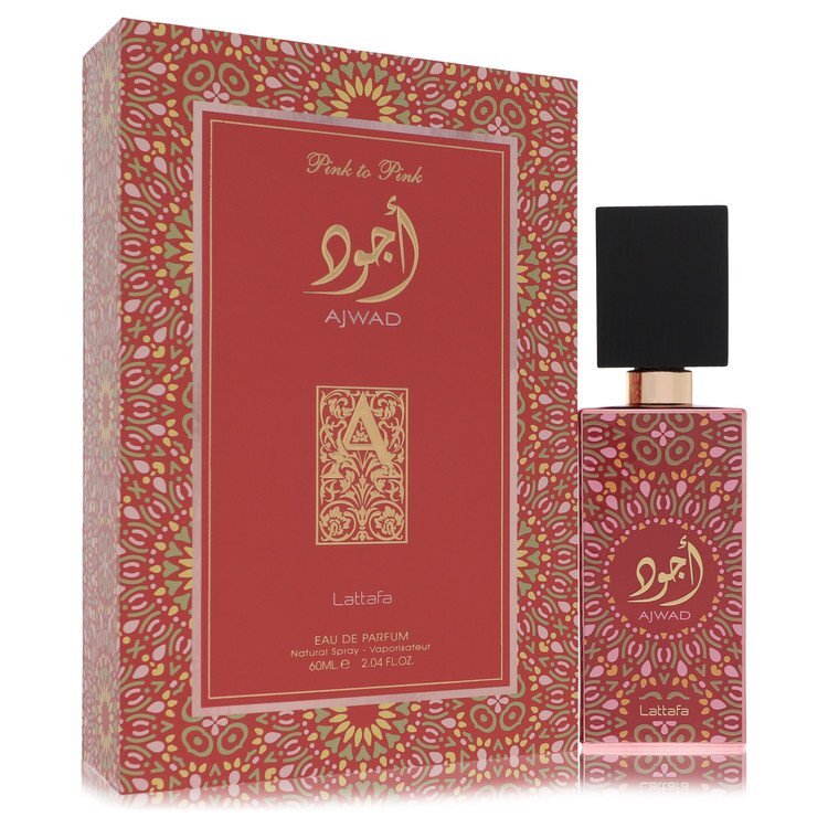 Lattafa Ajwad Pink to Pink by Lattafa Eau De Parfum Spray (Unisex) 2 oz (Women)