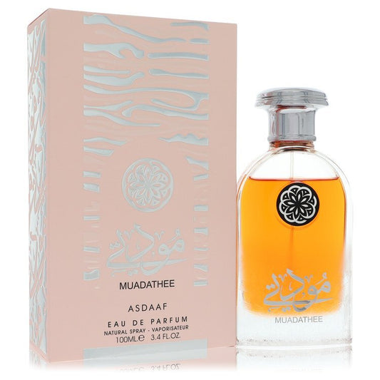 Lattafa Asdaaf Muadathee by Lattafa Eau De Parfum Spray (Unisex) 3.4 oz (Women)