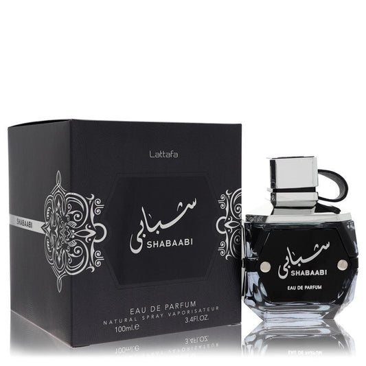 Lattafa Shabaabi by Lattafa Eau De Parfum Spray (Unisex) 3.4 oz (Men)