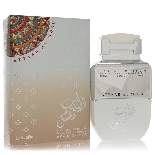 Lattafa Atyaab Al Musk by Lattafa Eau De Parfum Spray (Unisex) 3.4 oz (Women)