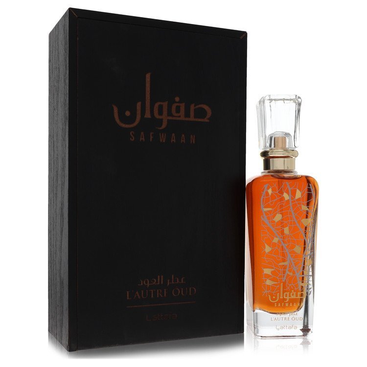 Lattafa Safwaan L'autre Oud by Lattafa Eau De Parfum Spray (Unisex) 3.4 oz (Men)