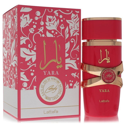 Lattafa Yara Candy by Lattafa Eau De Parfum Spray 3.4 oz (Women)