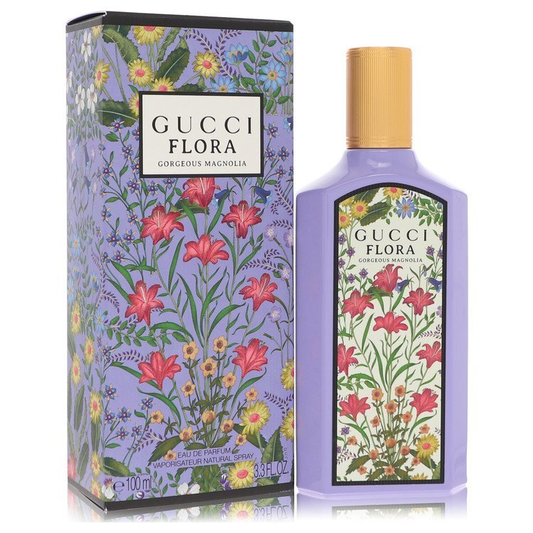 Flora Gorgeous Magnolia by Gucci Eau De Parfum Spray 3.3 oz (Women)