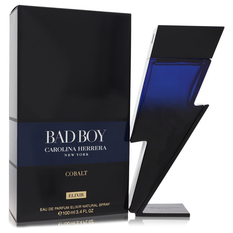 Bad Boy Cobalt Elixir by Carolina Herrera Eau De Parfum Spray 3.4 oz (Men)